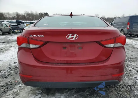 2014 Hyundai Elantra Se z USA, uszkodzony, nr VIN 5NPDH4AE8EH487504